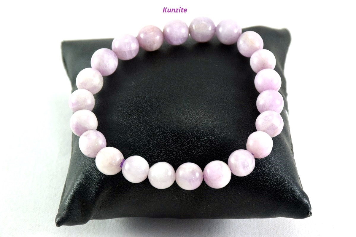 Kunzite Bracelet– Stone of Emotional Healing & Love