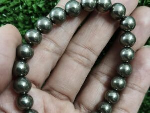 Premium Pyrite 8mm Bracelet